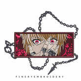 Kurapika Hunter X - Animé  - Embroidery Design - FineryEmbroidery